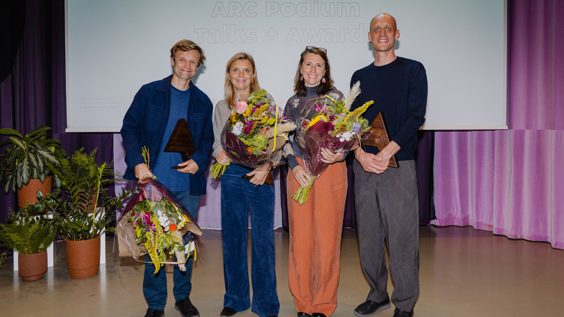 De winnaars van de ARC25 Awards. Beeld David Meulenbeld