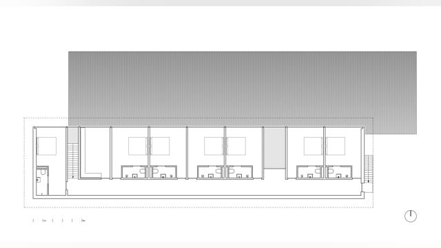Plattegrond eerste verdieping.