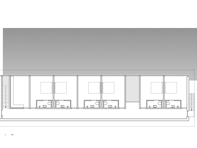Plattegrond eerste verdieping.