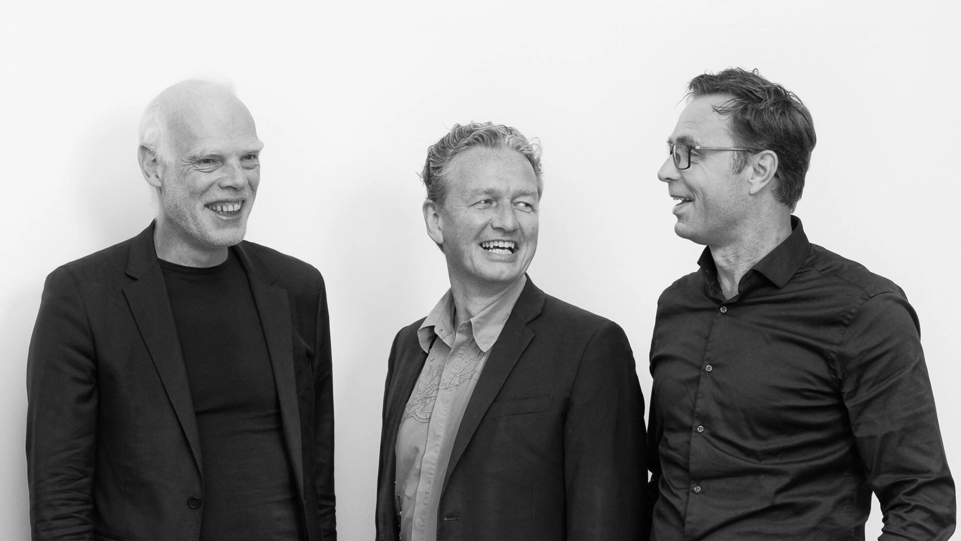 V.l.n.r. Folkert van Hagen, Maarten van Bremen en Adam Visser. Beeld Ronald Tilleman