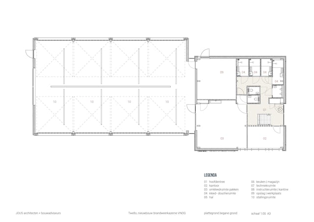 Plattegrond begane grond