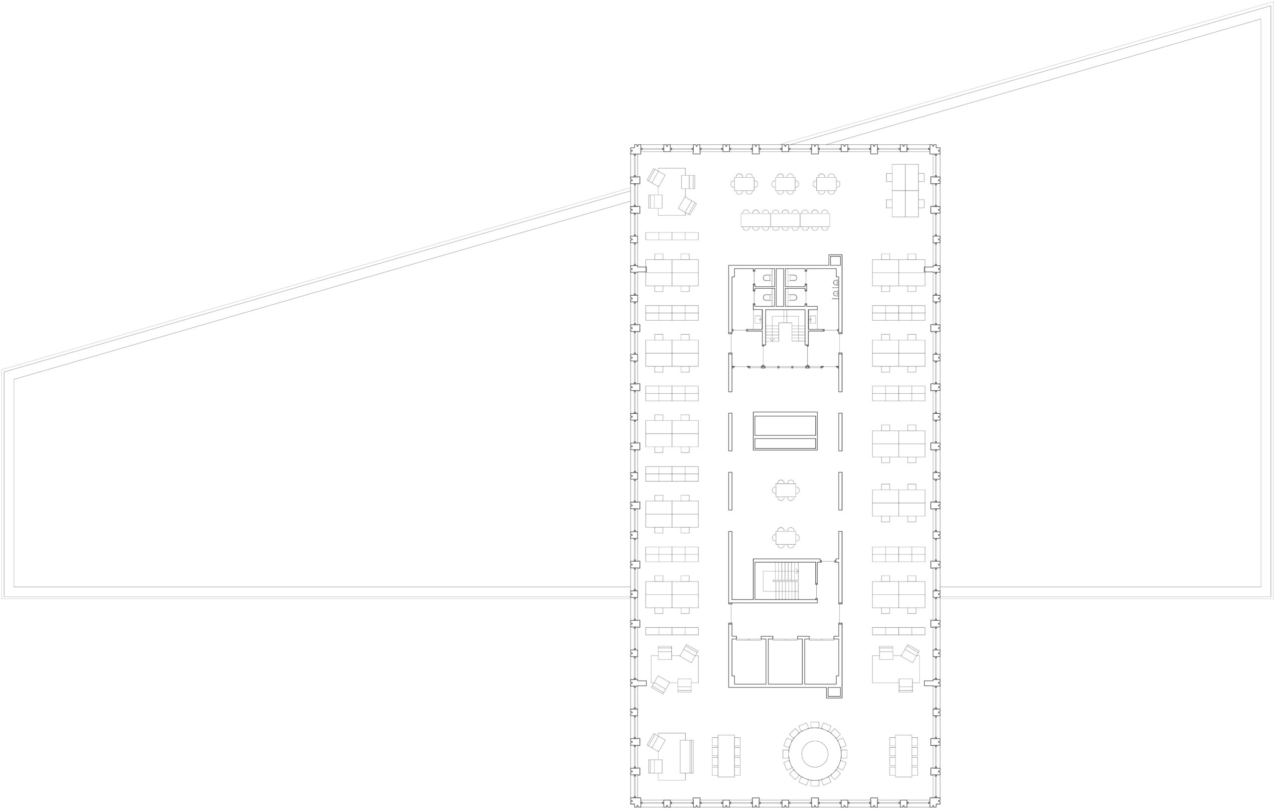 Plattegrond achtste verdieping