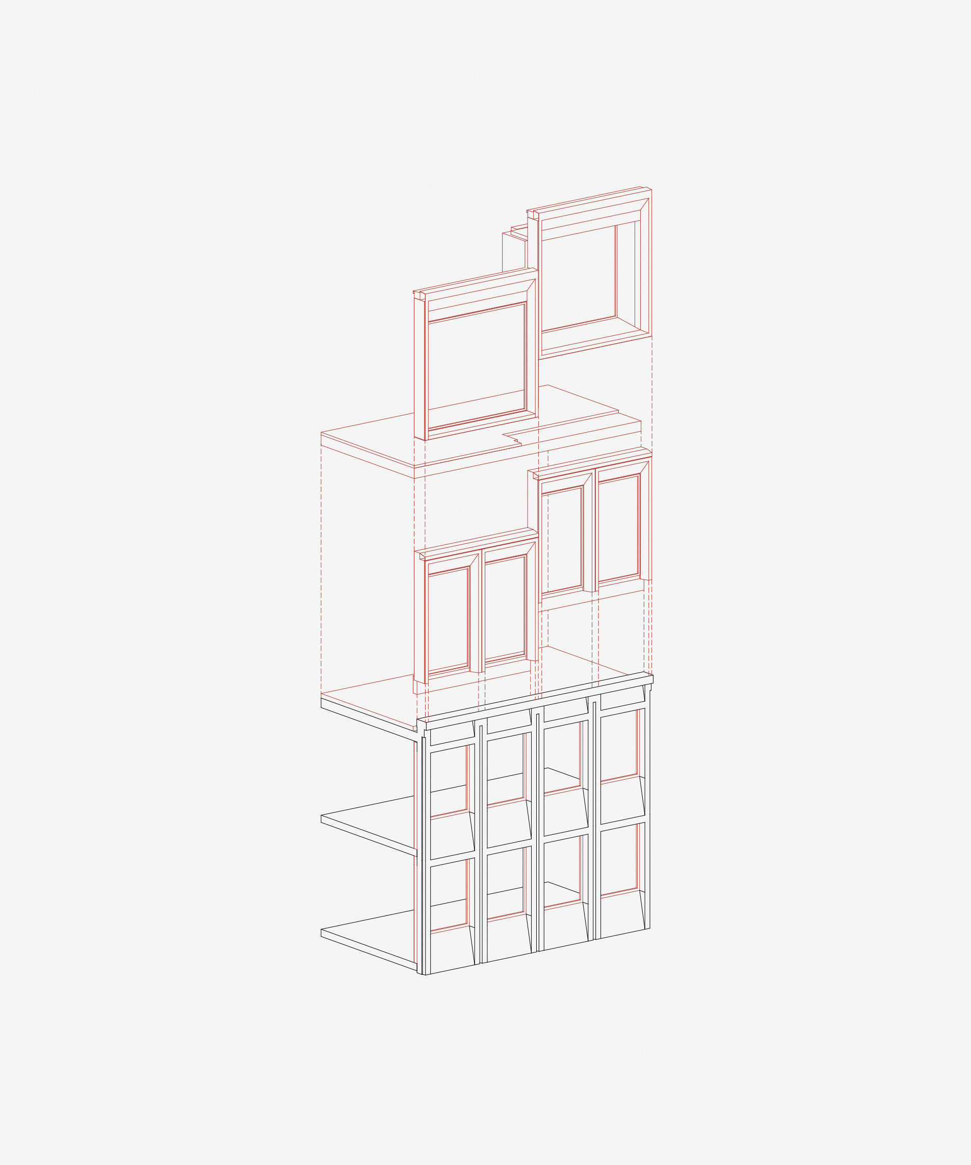 Prefab gevelprincipe