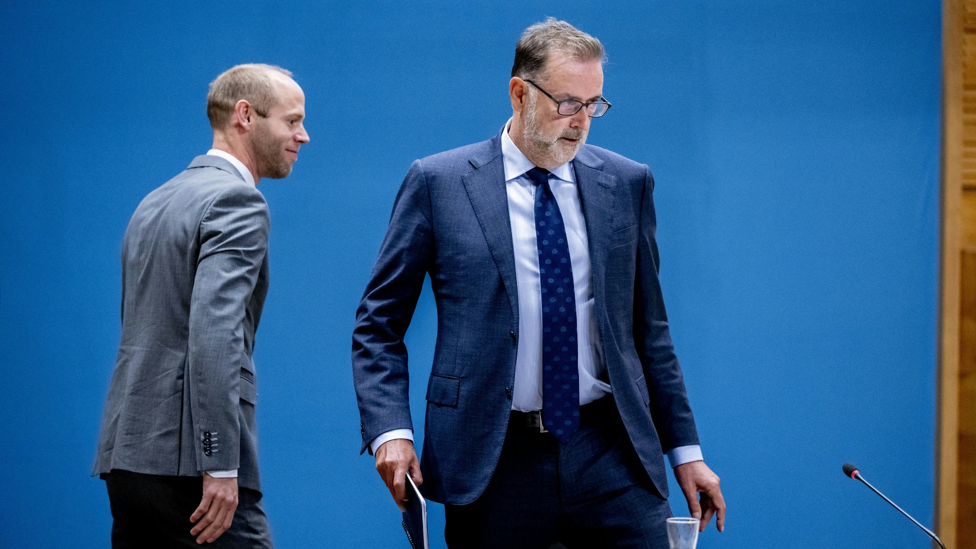 Chris Kuijpers (r). Beeld Robin Utrecht / ANP