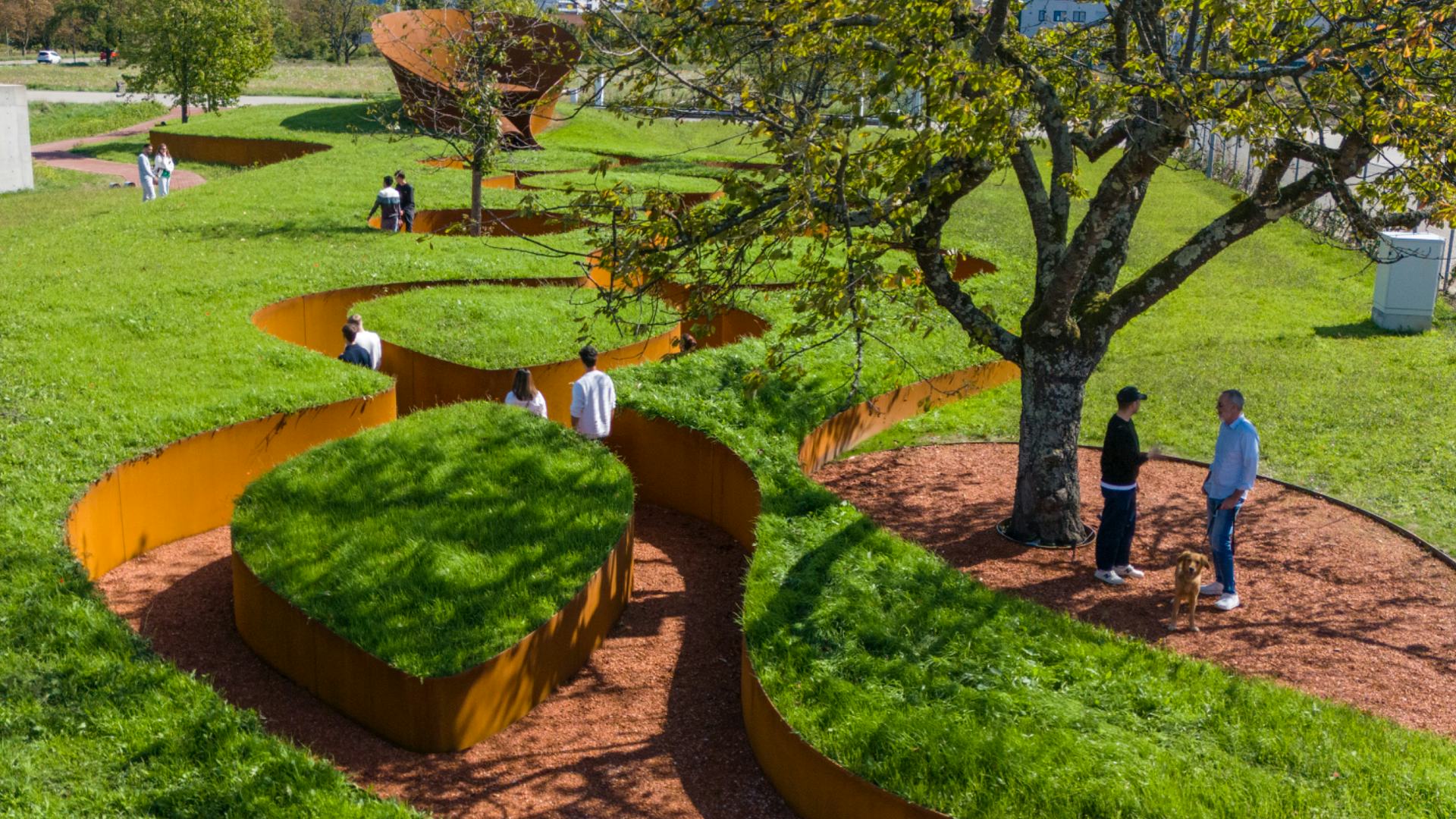 Doshi Retreat op de Vitra Campus. Beeld Marek Iwicki