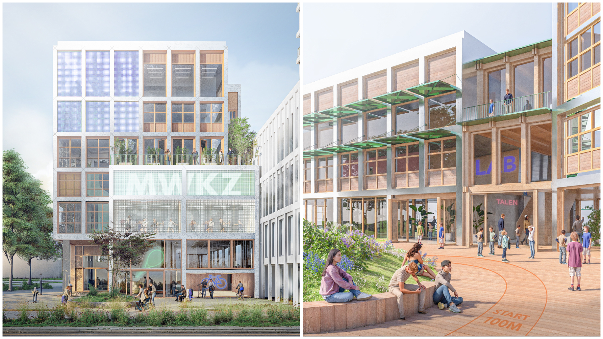 Ontwerp en beeld Next architects en Rademacher De Vries Architecten