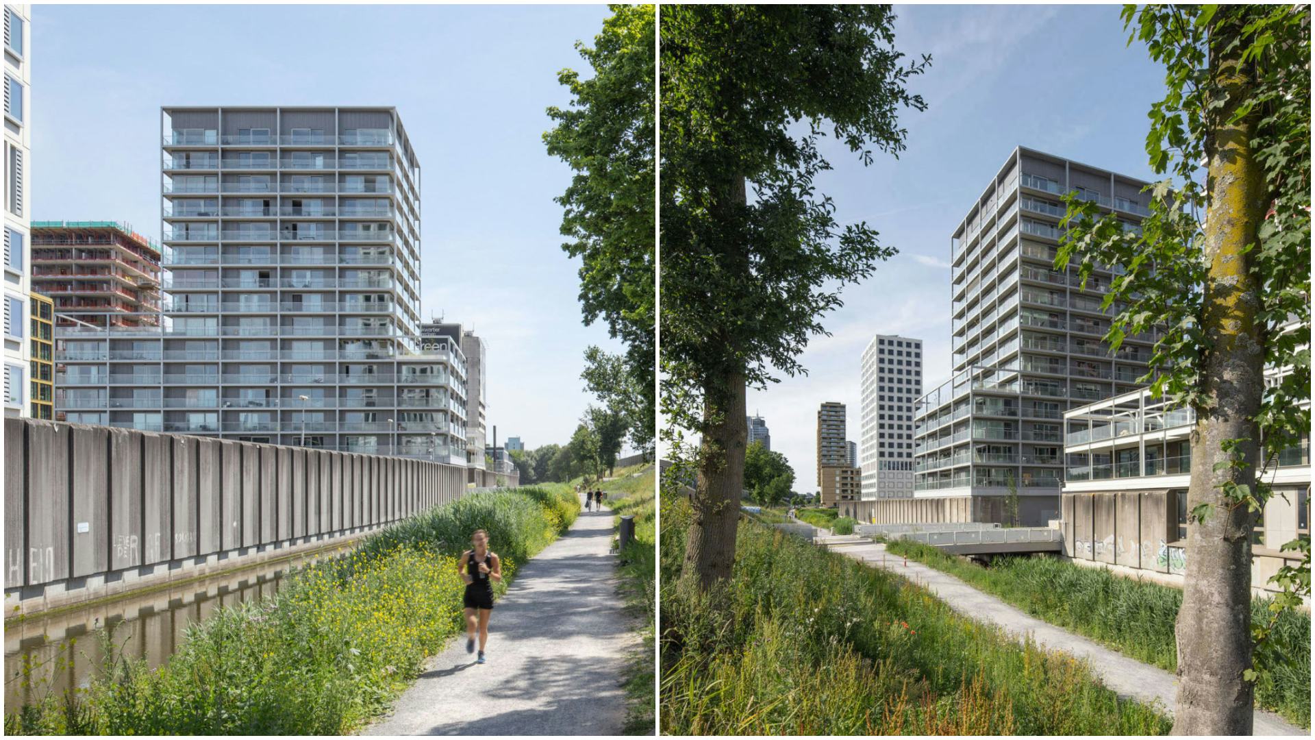 Woontoren De Vrijheid door Atelier Kempe Thill. Beeld Ulrich Schwarz