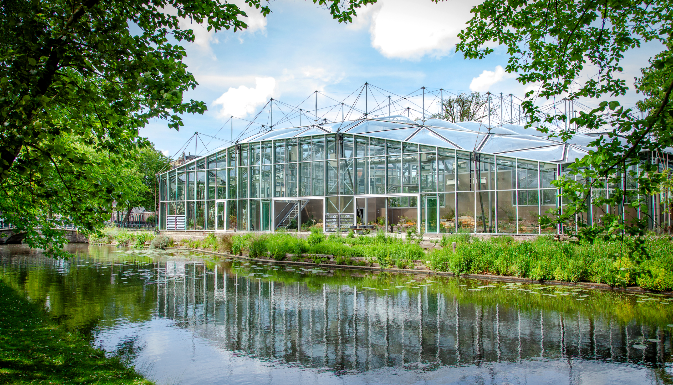 De Klimatenkas van de Hortus Botanicus Amsterdam. Foto: Ilka Schumacher/ZJA Architects&Engineers
