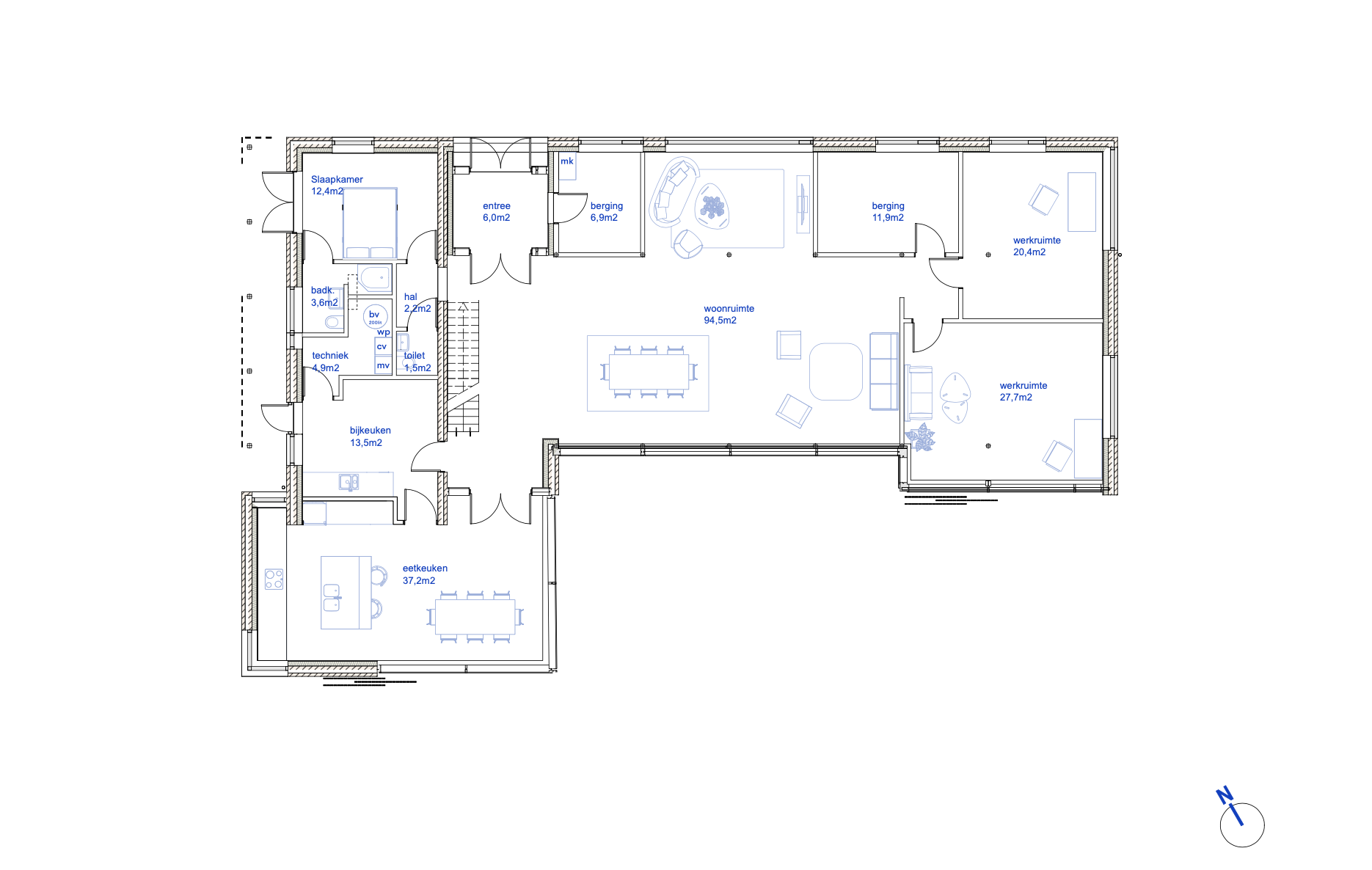Plattegrond begane grond