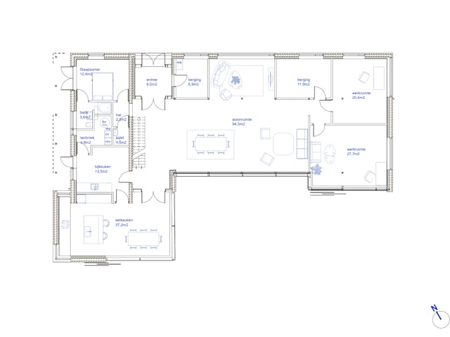 Plattegrond begane grond