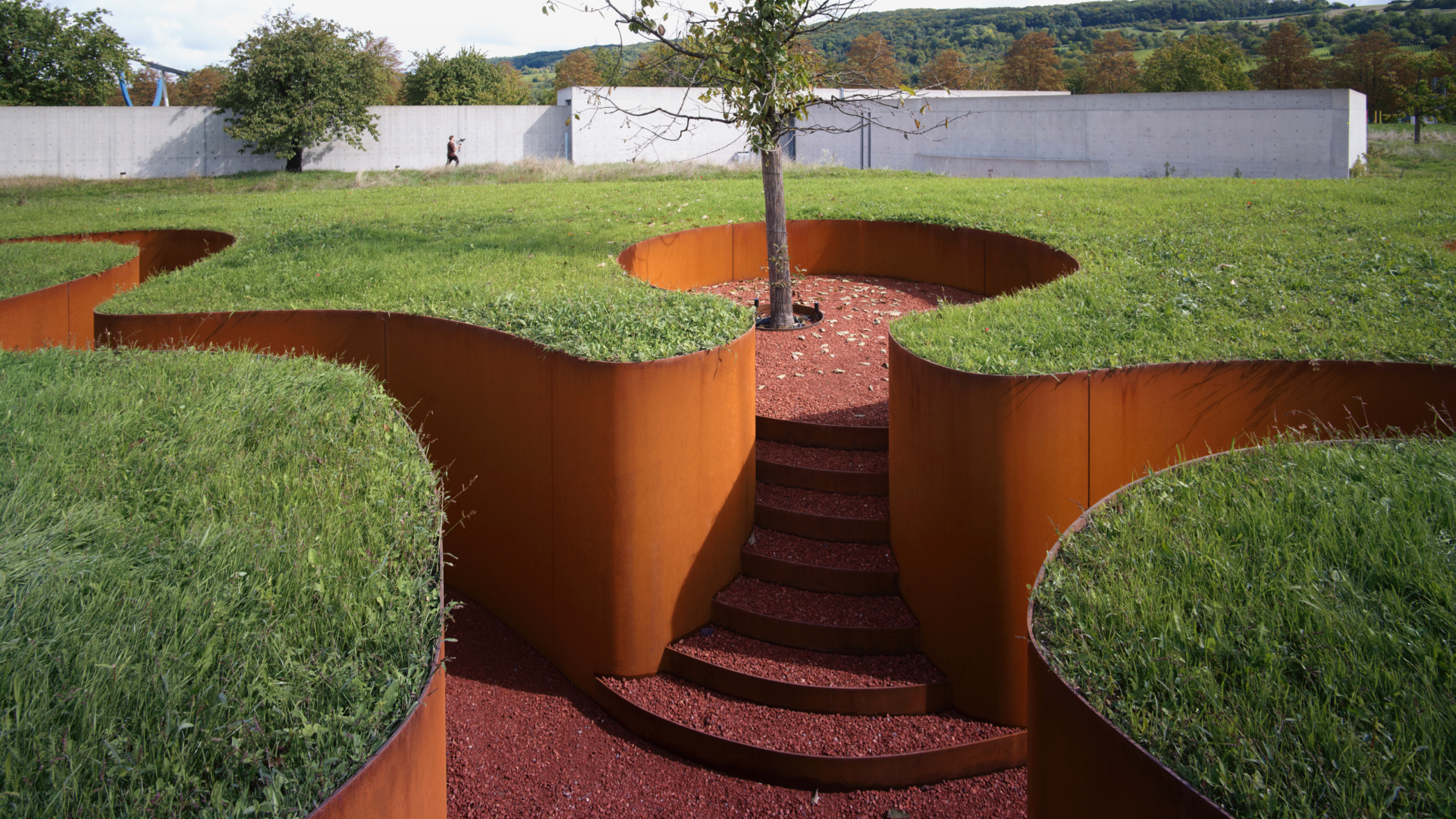 Doshi Retreat op de Vitra Campus. Beeld Julien Lanoo