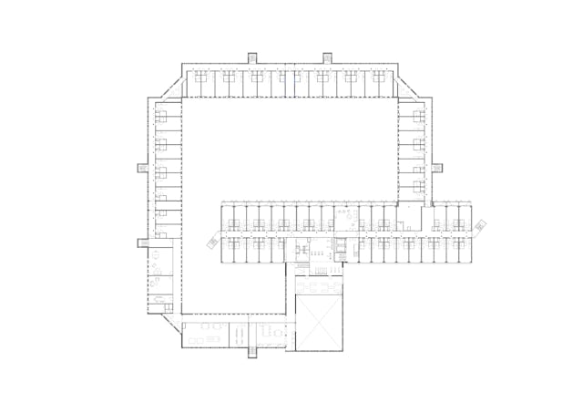 Plattegrond eerste verdieping