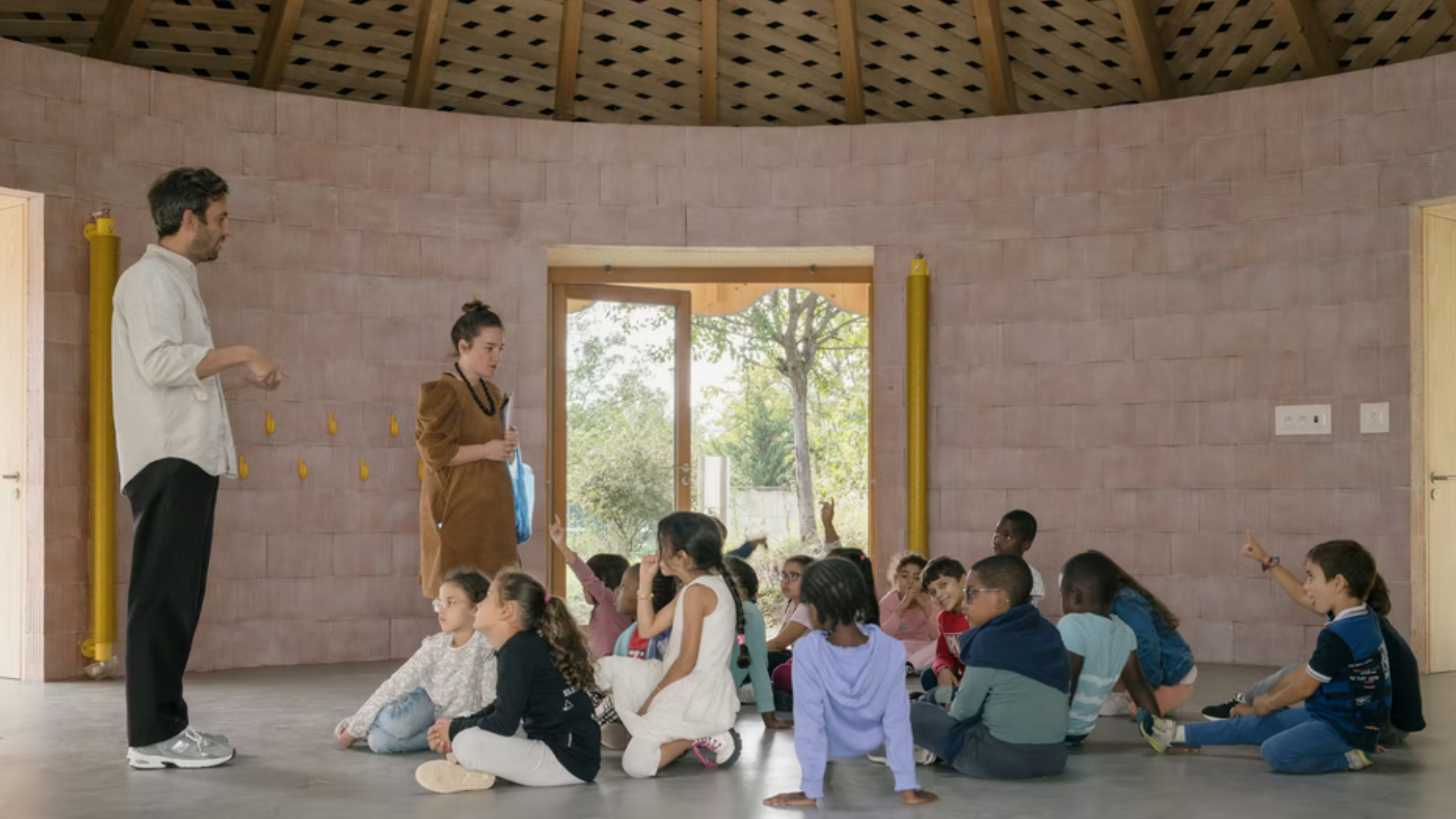 Paviljoen Le Vau in Parijs door L'atelier Senzu. Beeld Stijn Bollaert