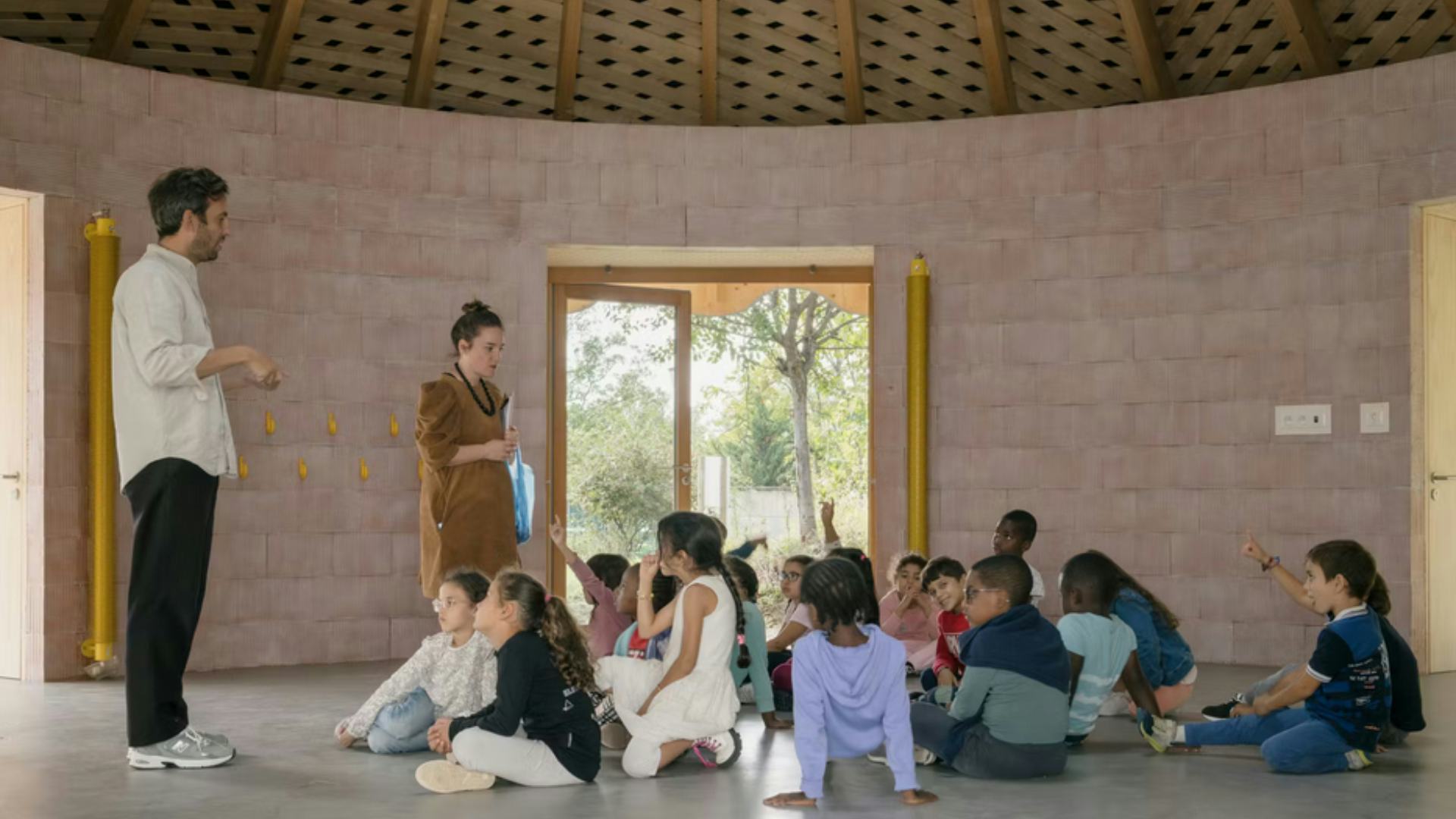 Paviljoen Le Vau in Parijs door L'atelier Senzu. Beeld Stijn Bollaert