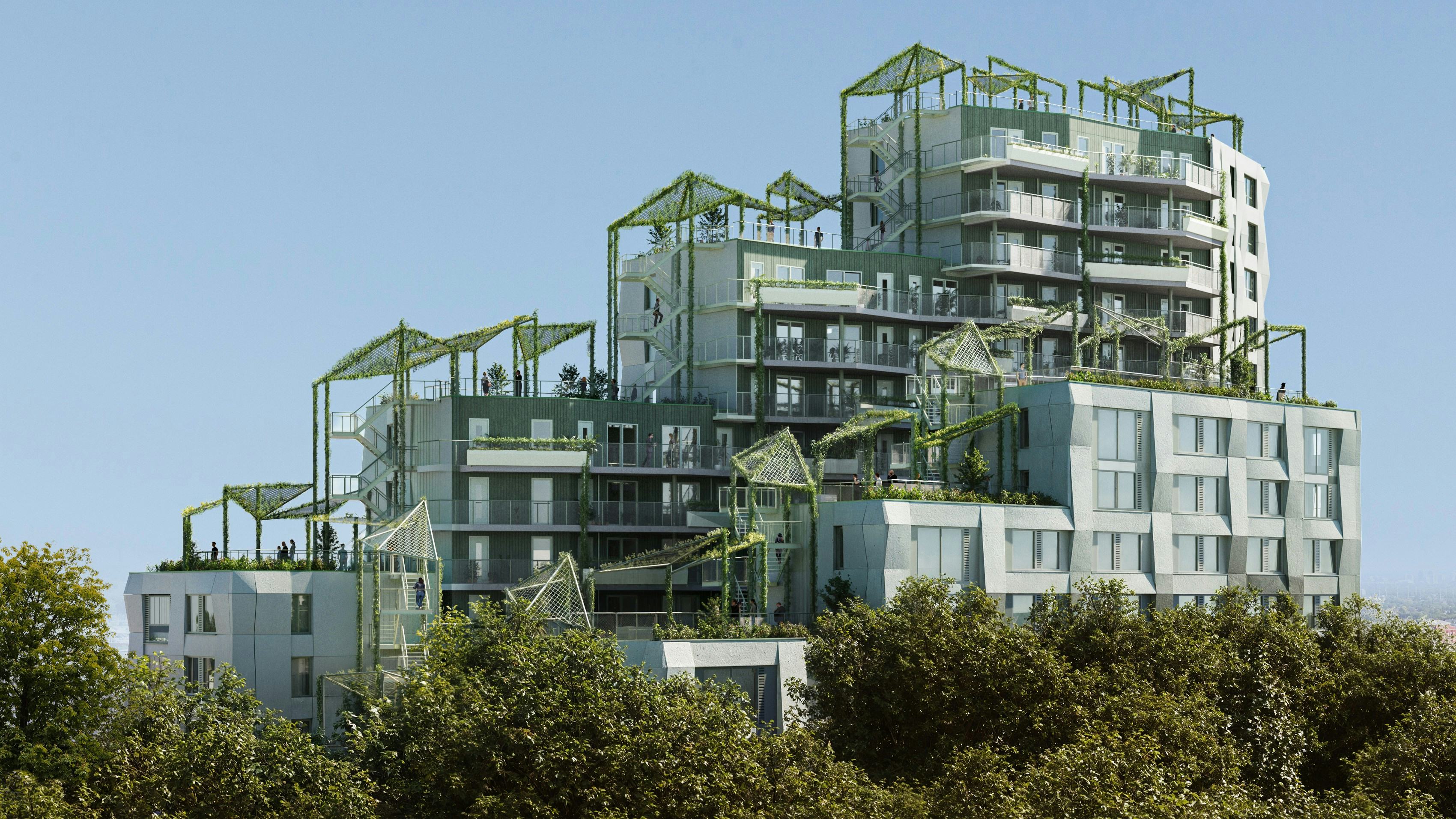 Ontwerp door Inbo en h3o architects. Beeld Graph Visual Studio