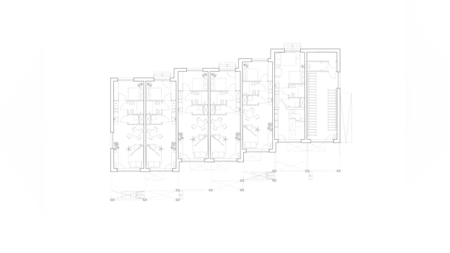 Begane grond, appartementen sociale segment