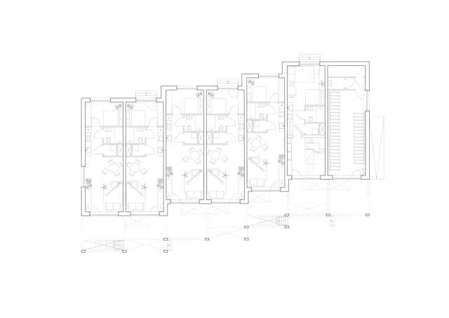 Begane grond, appartementen sociale segment