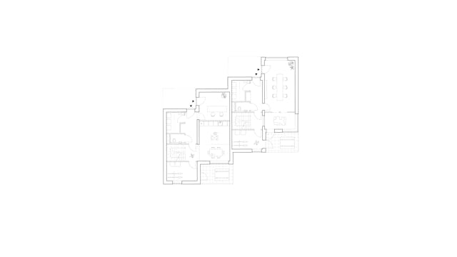 Begane grond, geschakelde woningen