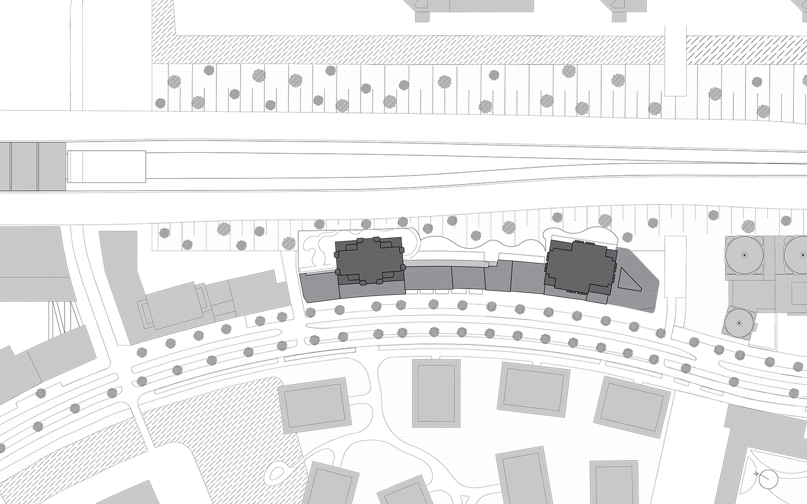 Situatietekening. Beeld Bureau van Eig