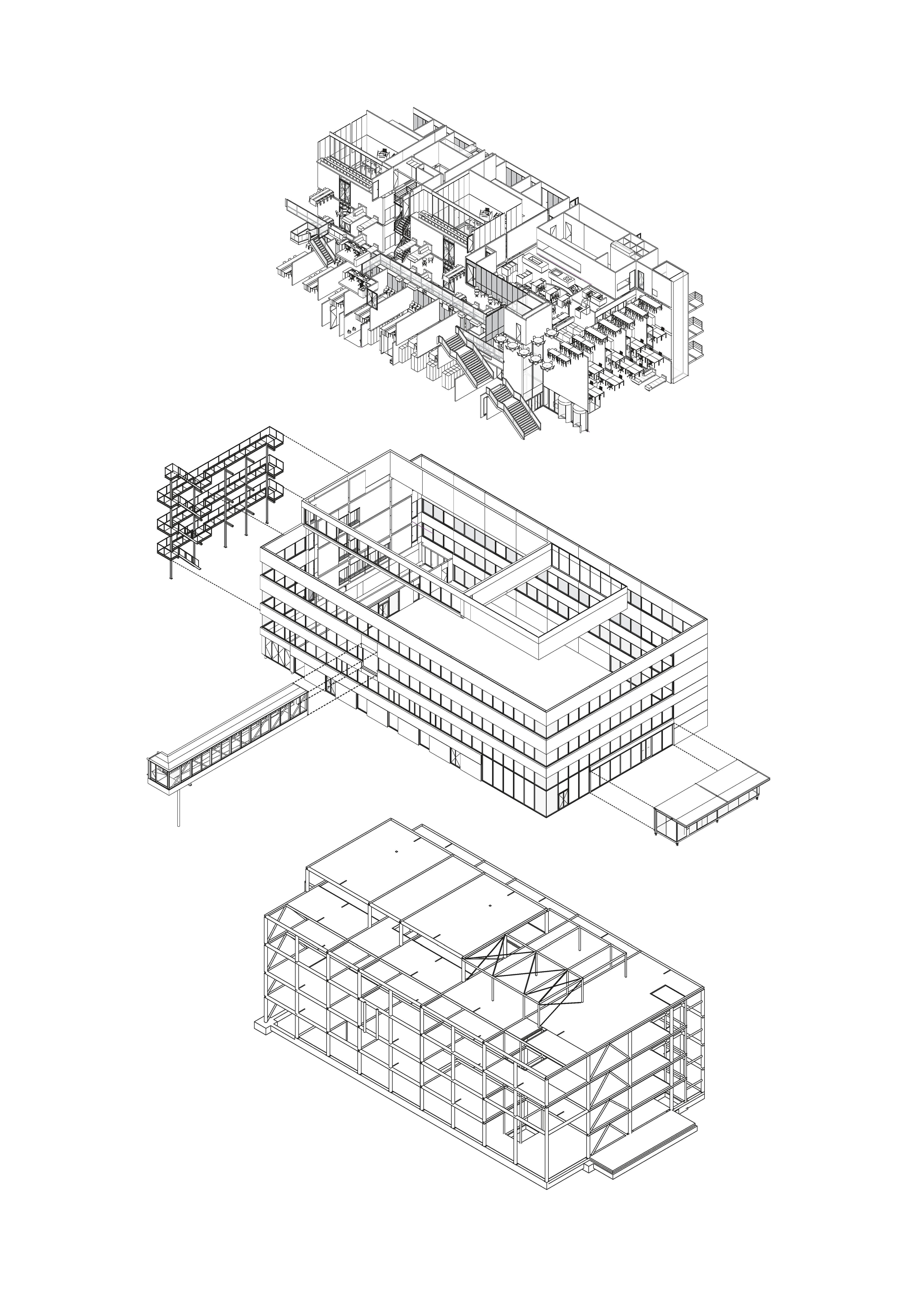 Axonometrie. Beeld Cepezed