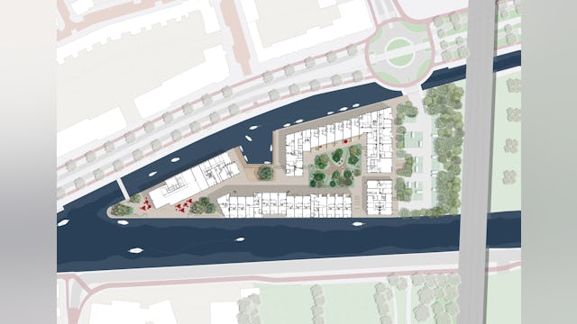 Plattegrond in situatie. Beeld KCAP