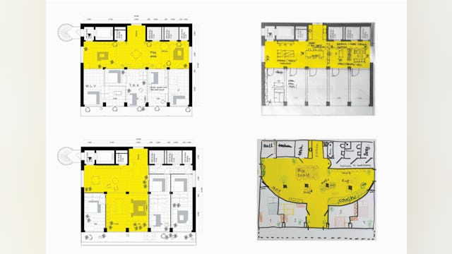 Ontwerp bewonersinitiatief. Beeld Bewoners De Nieuwe Meent