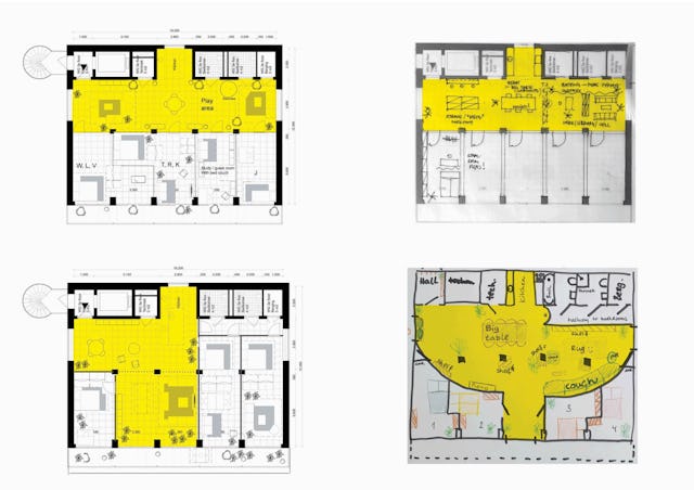 Ontwerp bewonersinitiatief. Beeld Bewoners De Nieuwe Meent