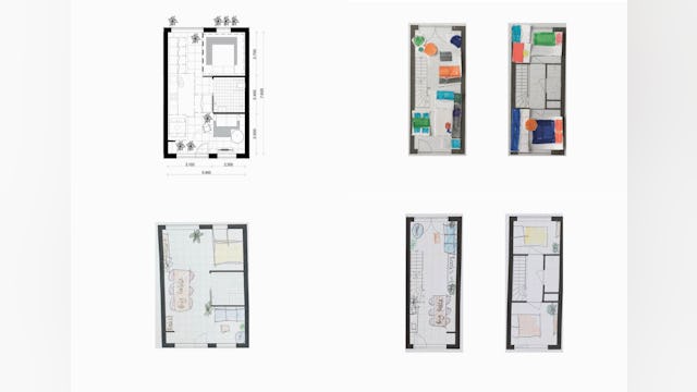 Ontwerp bewonersinitiatief. Beeld Bewoners de Nieuwe Meent
