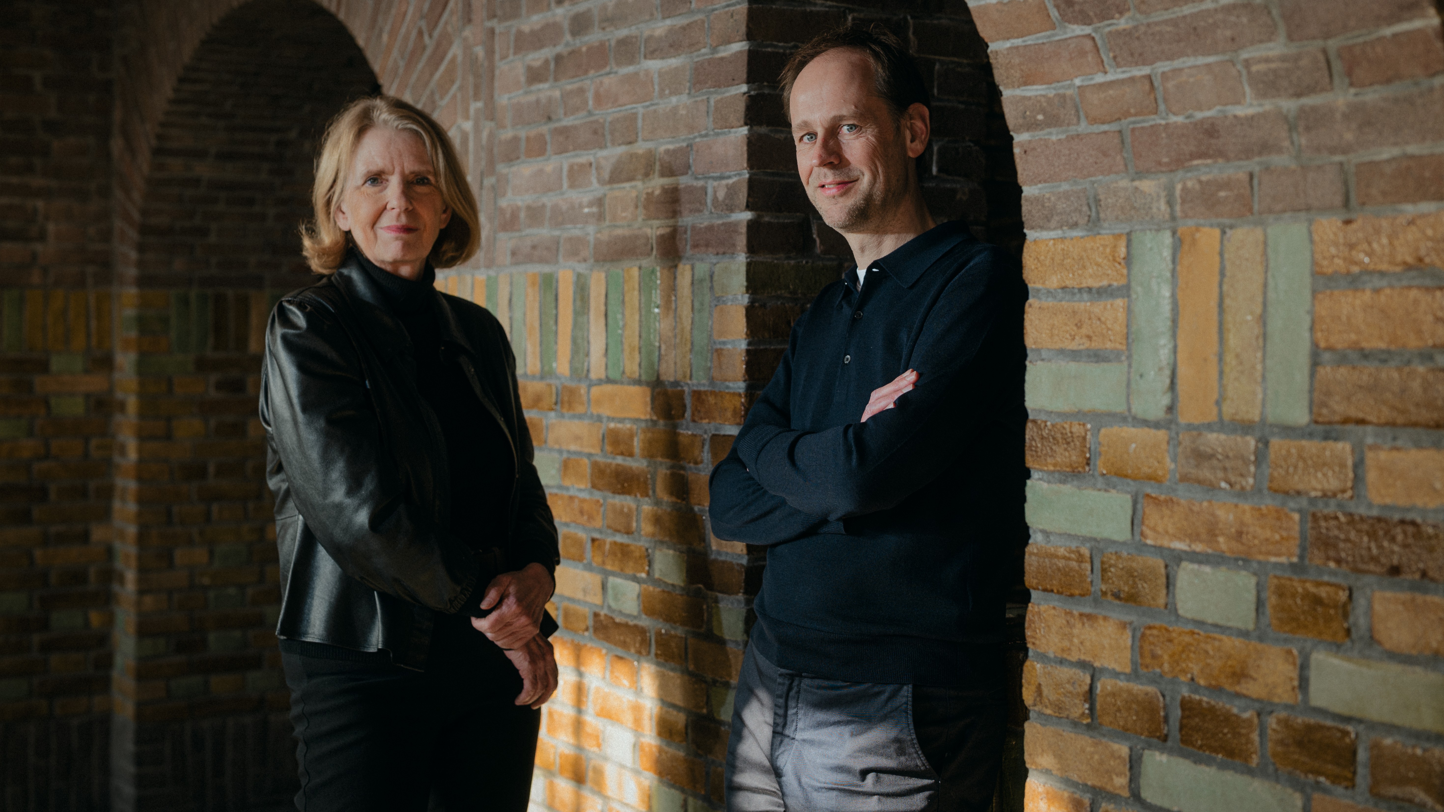 Marianne Loof (l) en Daan Zandbelt. Beeld David Meulenbeld