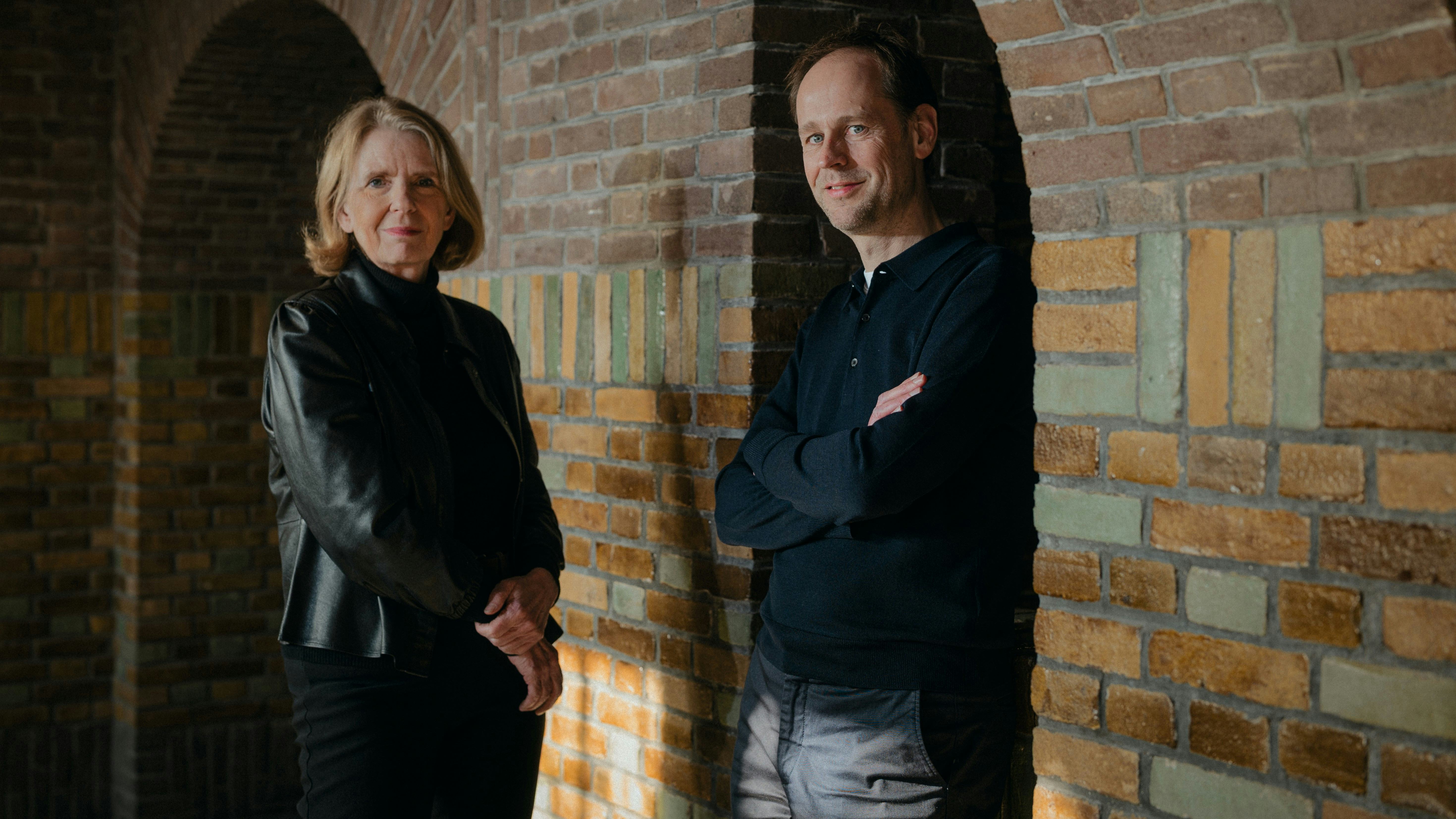 Marianne Loof (l) en Daan Zandbelt. Beeld David Meulenbeld