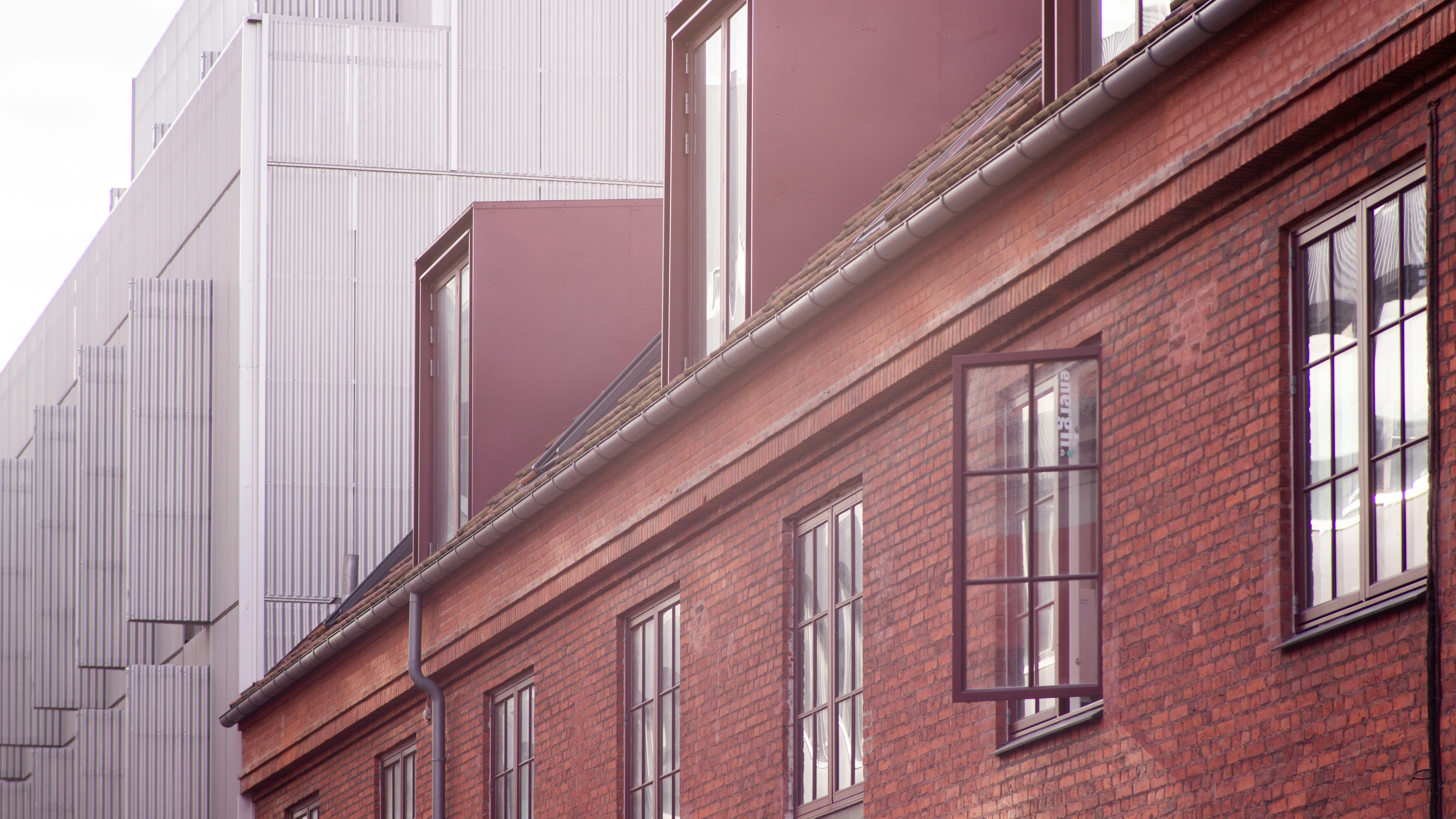 Foto in de Rode Stad in Kopenhagen. Beeld Briq