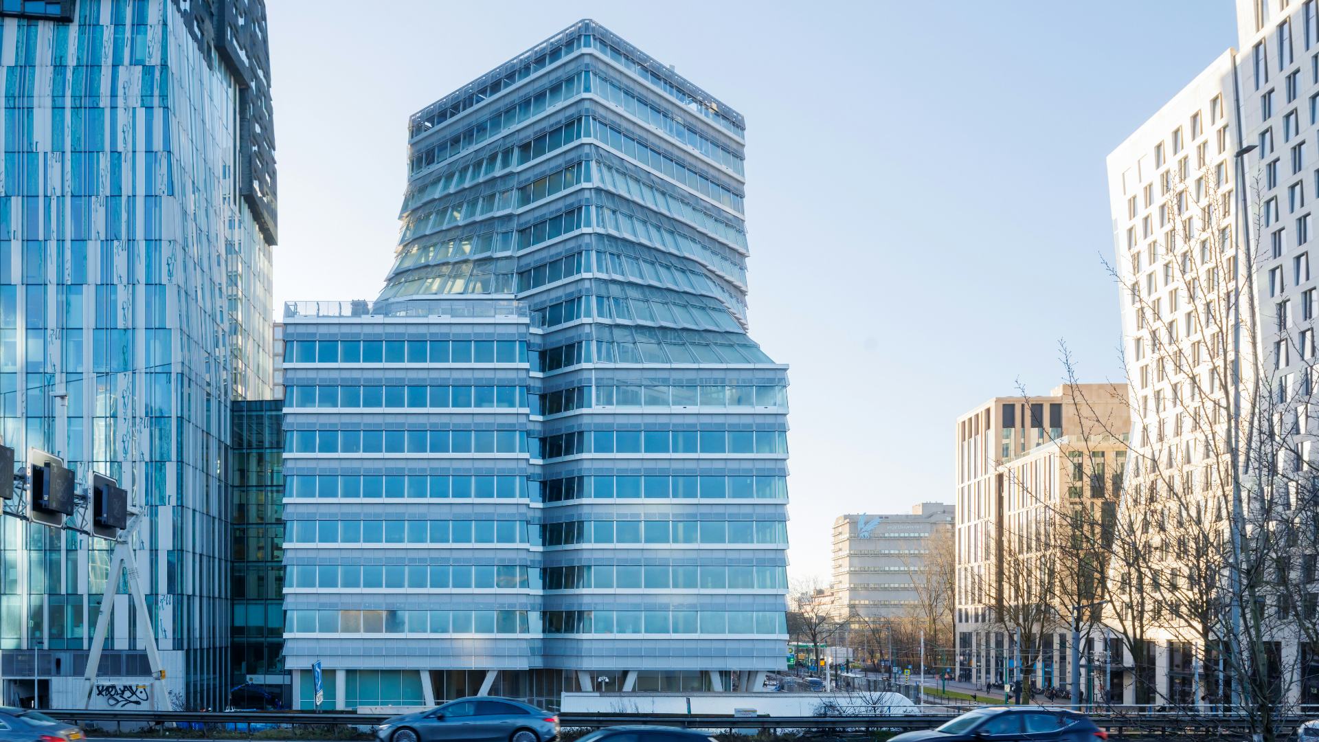 The CubeHouse, SO-IL, Zuidas Amsterdam 2026. Beeld Iwan Baan