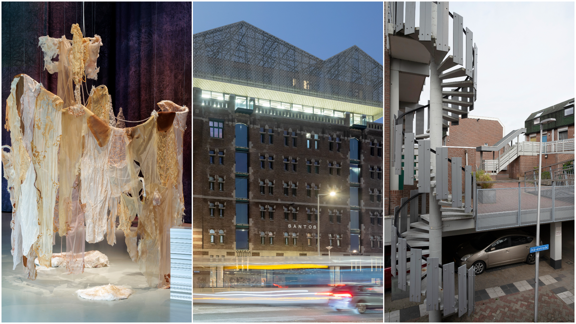 Beeld v.l.n.r. Aad Hoogendoorn, Iwan Baan en Maarten Laupman