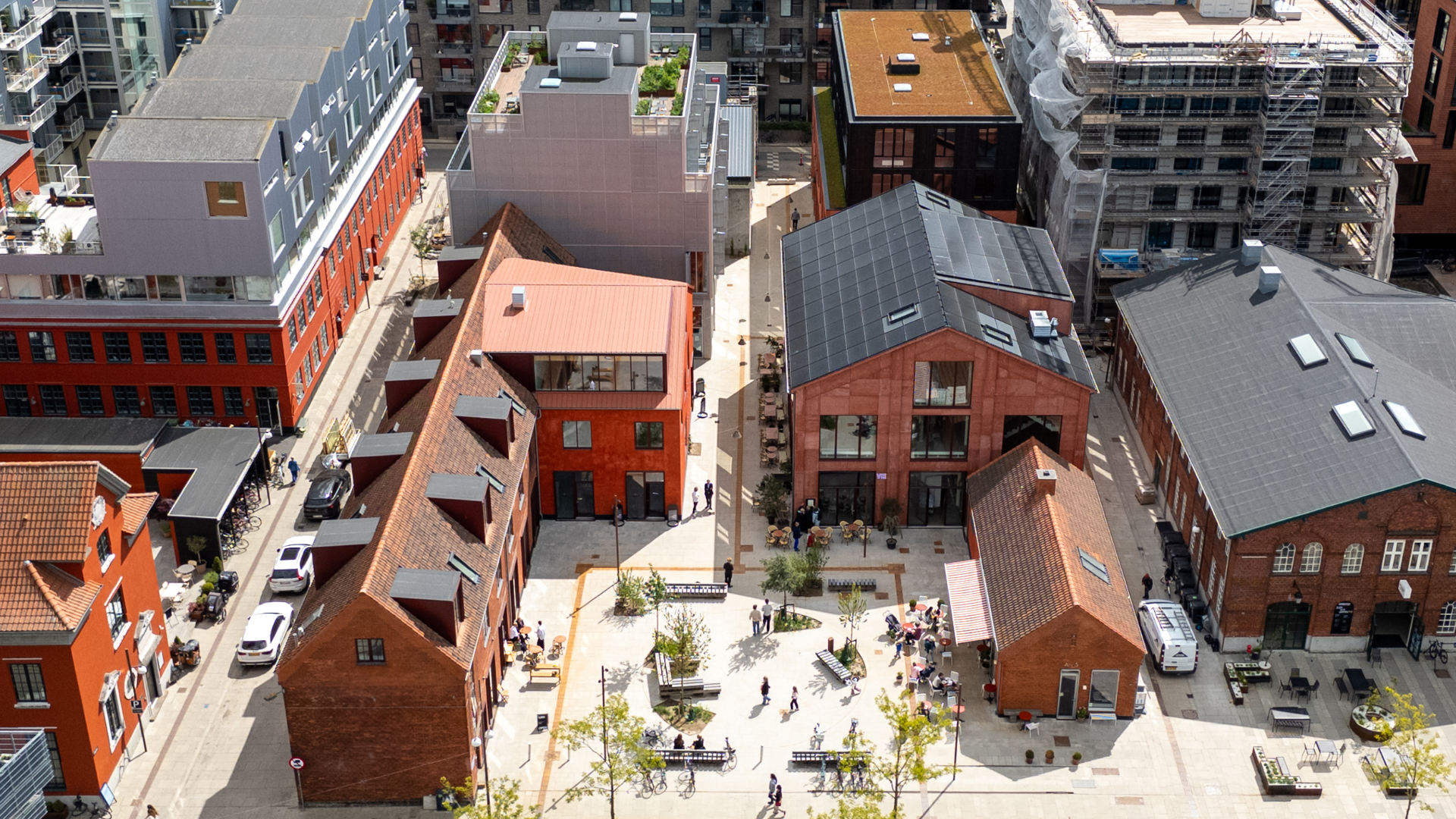 De Rode Stad in Kopenhagen. Beeld Briq