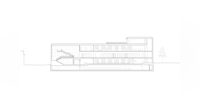 Doorsnede. Beeld Felt architecture & design