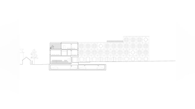 Doorsnede. Beeld Felt architecture & design