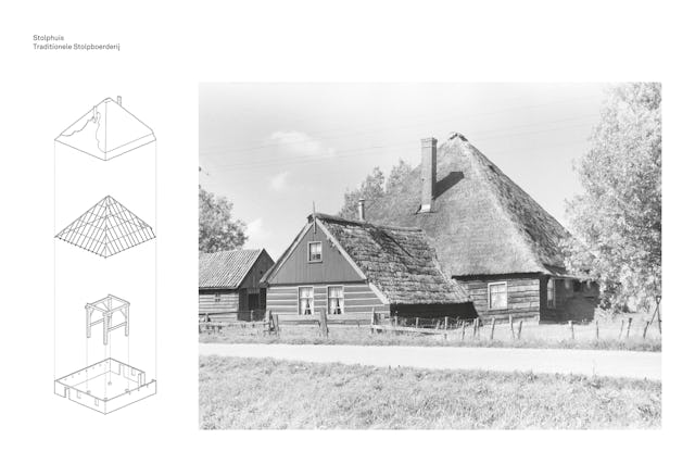 Diagram traditionele stolp. Beeld Snitker/Borst Architecten