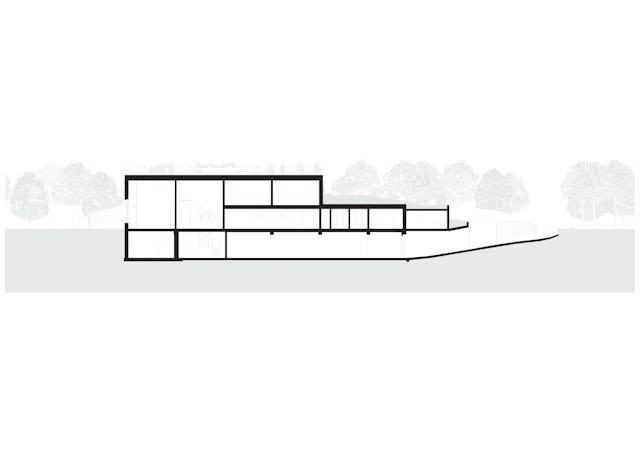 Doorsnede. Beeld Studio Massimo