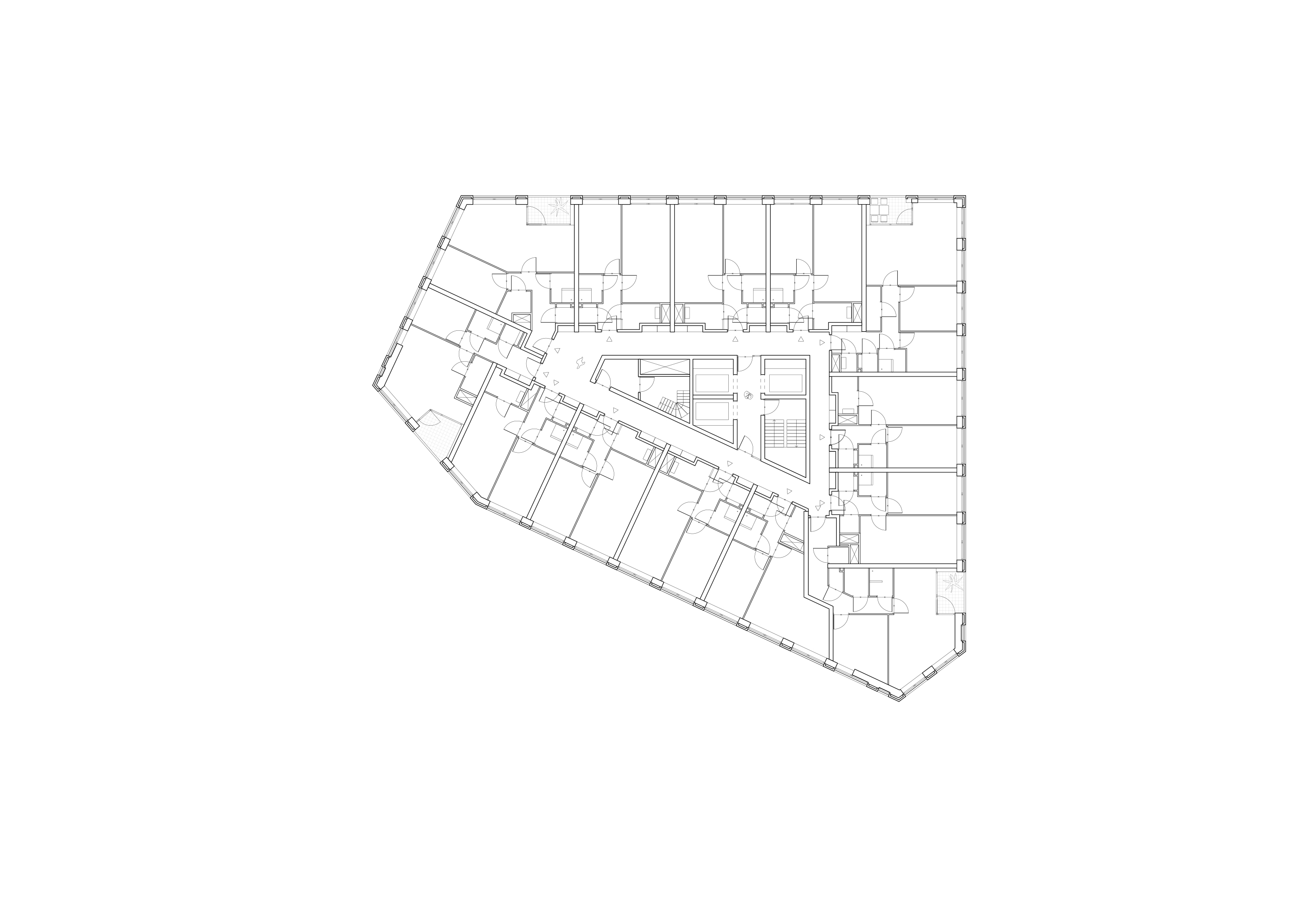 Plattegrond eerste verdieping