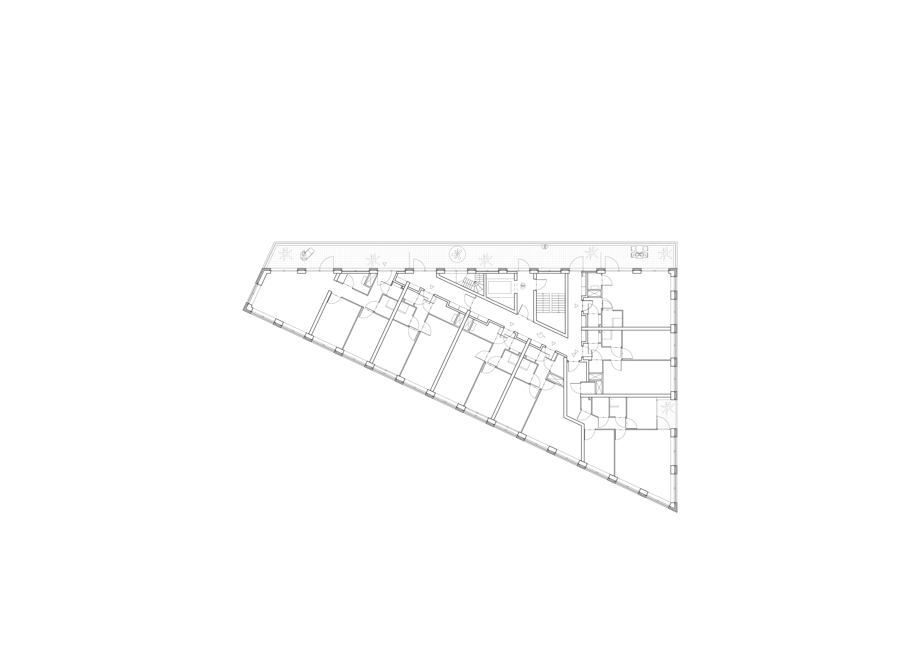 Plattegrond elfde verdieping