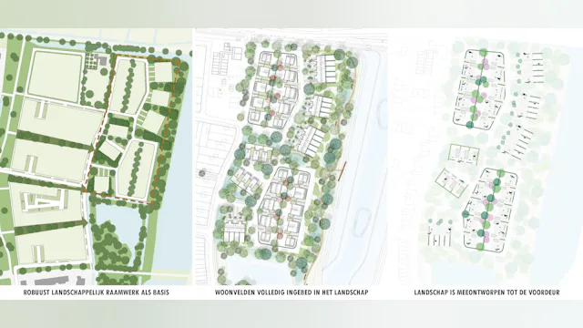 Conceptdiagrammen. Beeld Mix Architectuur