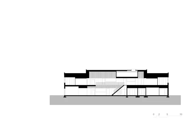 Doorsnede. Beeld Grosfeld Bekkers van der Velde Architecten