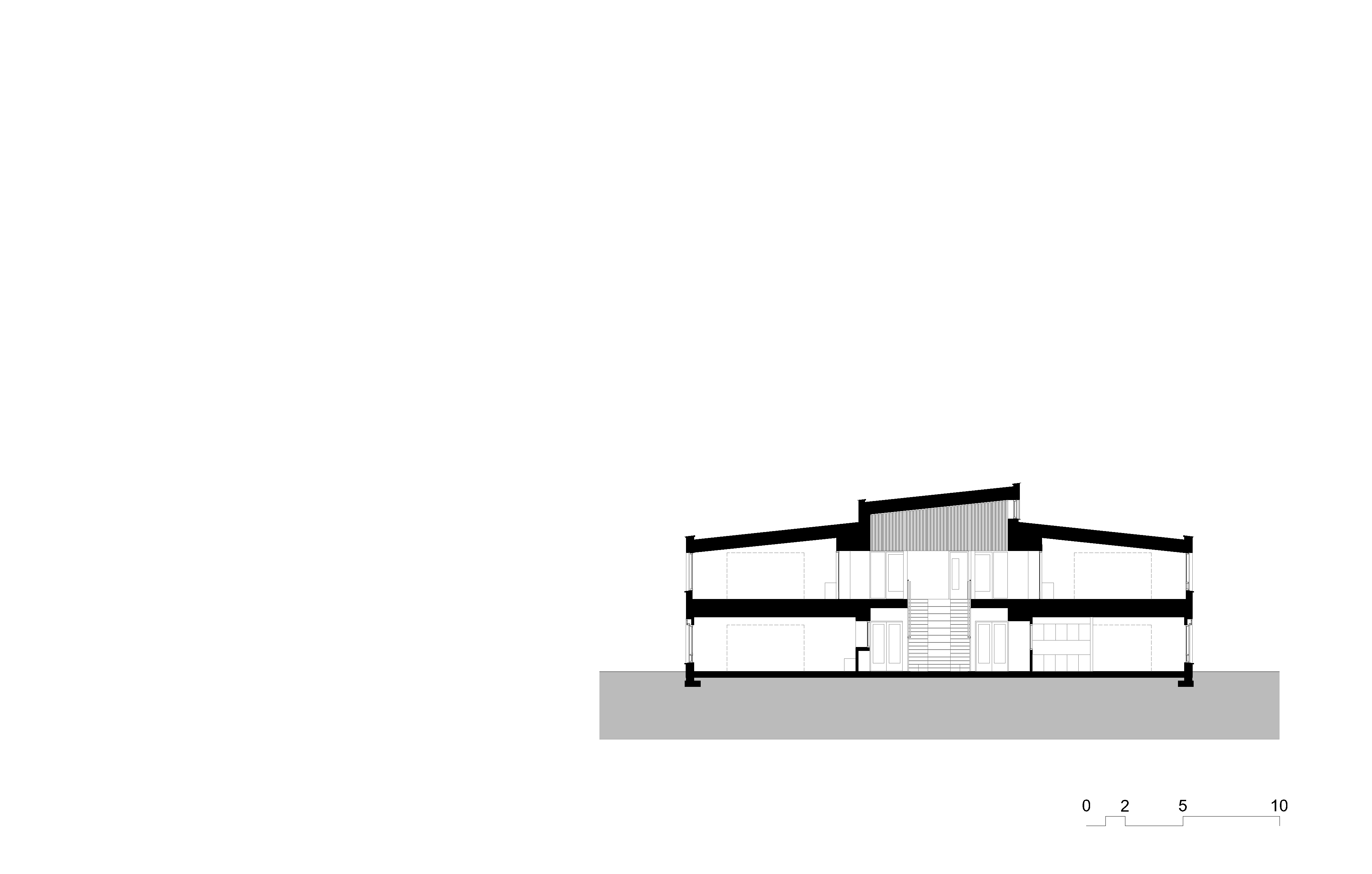 Doorsnede. Beeld Grosfeld Bekkers van der Velde Architecten