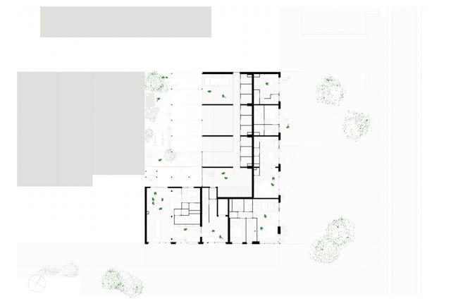 Plattegrond begane grond. Beeld Time to Access