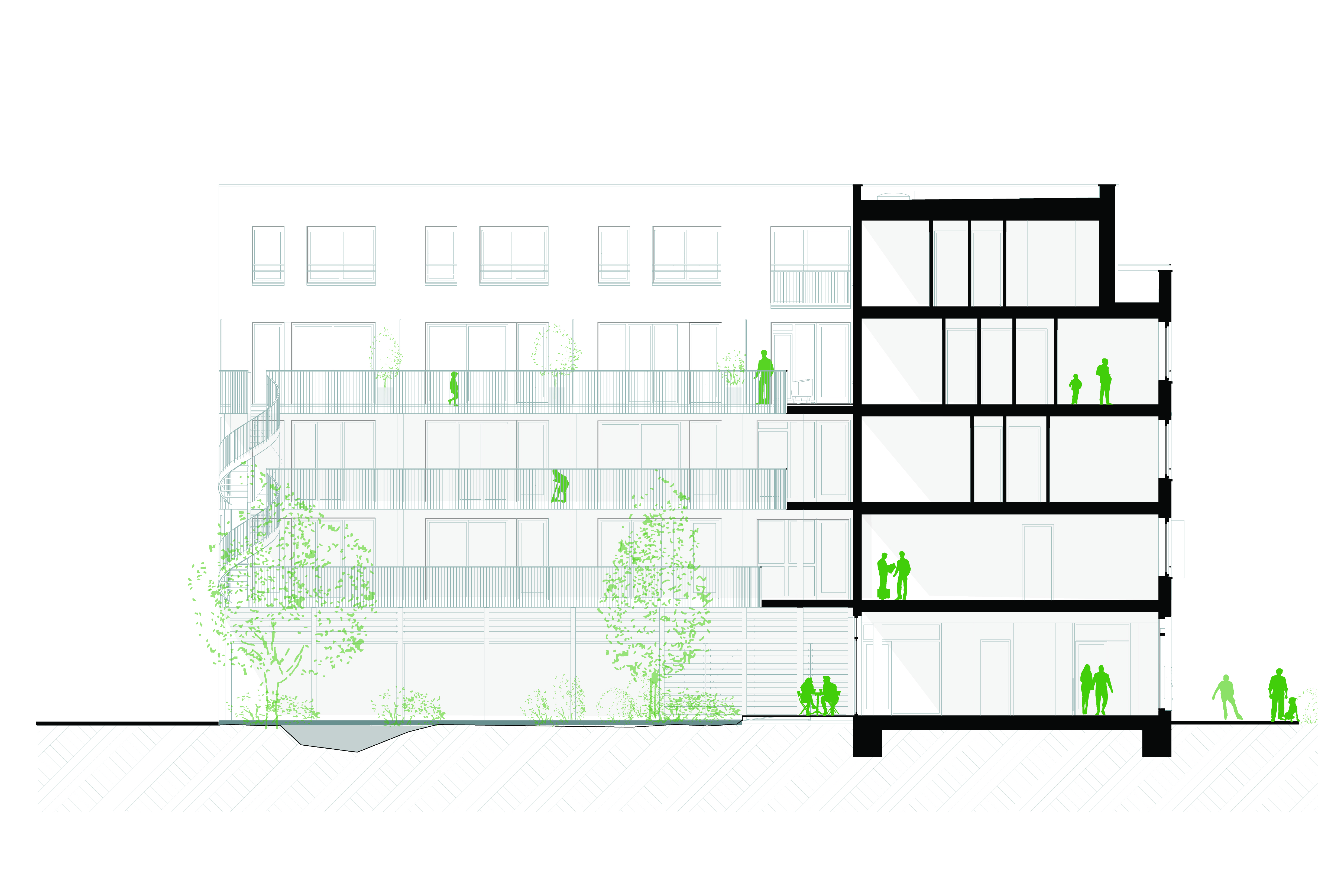 Doorsnede. Beeld Time to Access