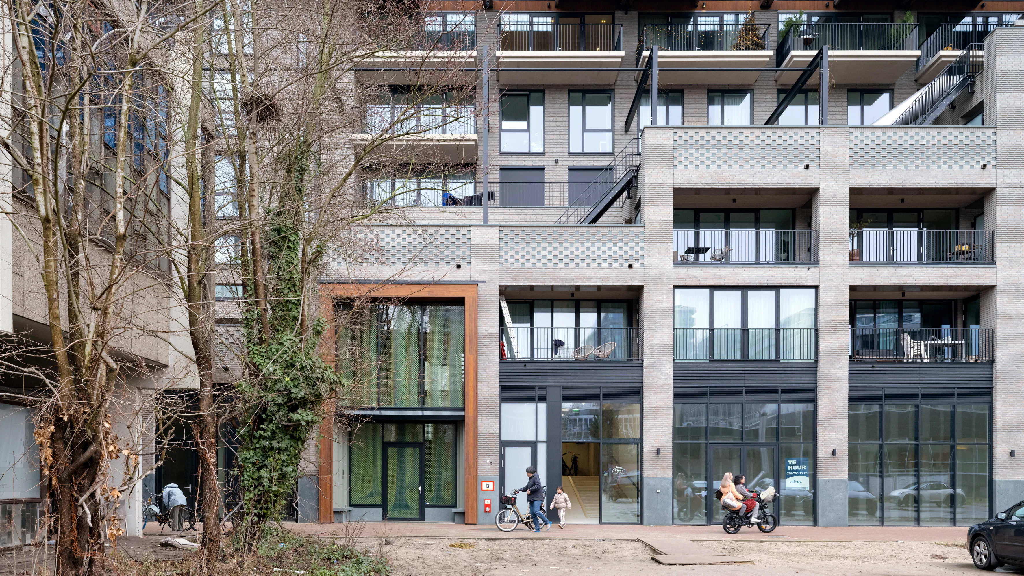 De achterdeur van Cornelis door Faro en Van Bergen Architectura. Beeld Christian van der Kooy