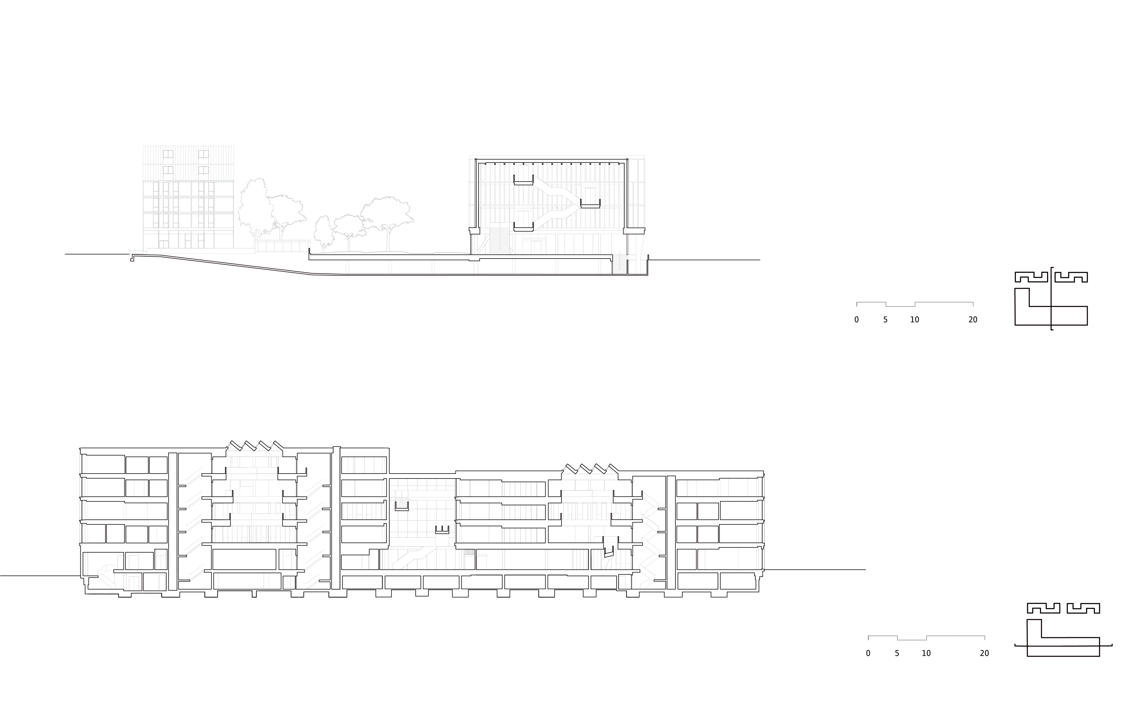 Doorsnedes. Beeld DP6 architectuurstudio