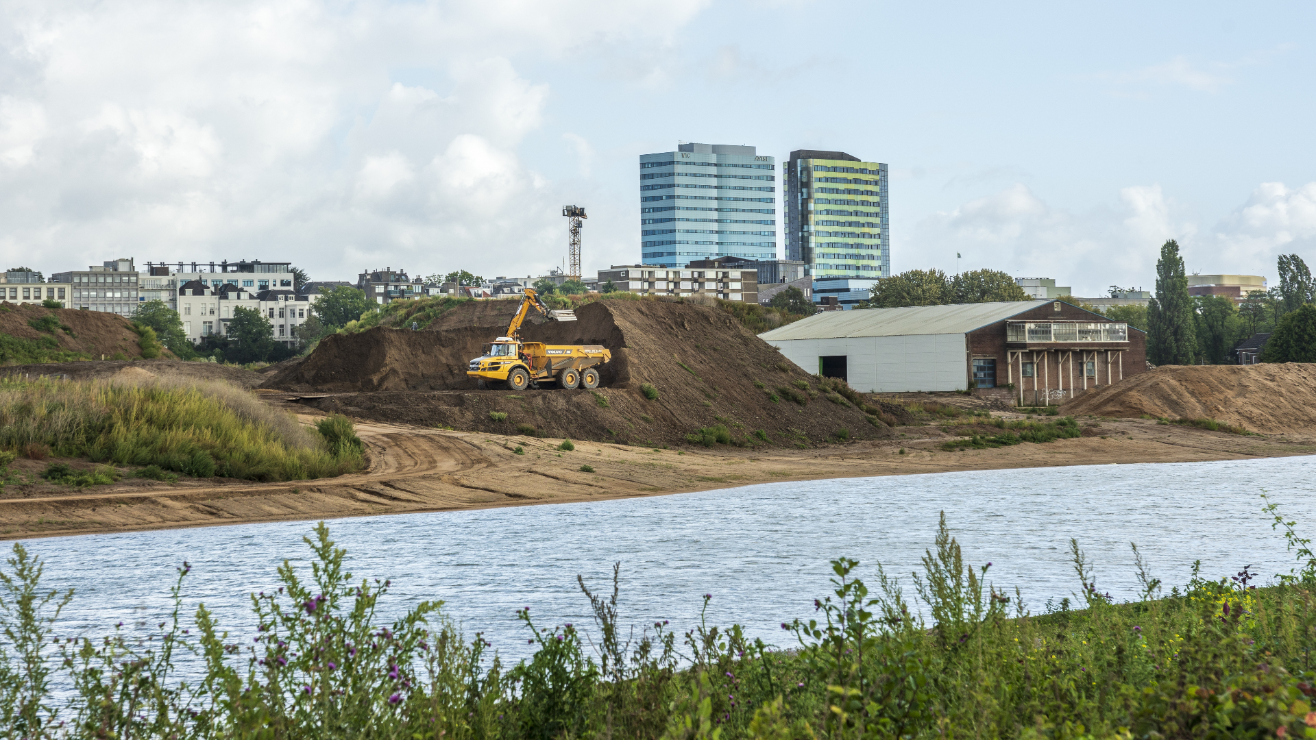 Uiterwaardepark Meinerswijk bij Arnhem. Beeld ANP