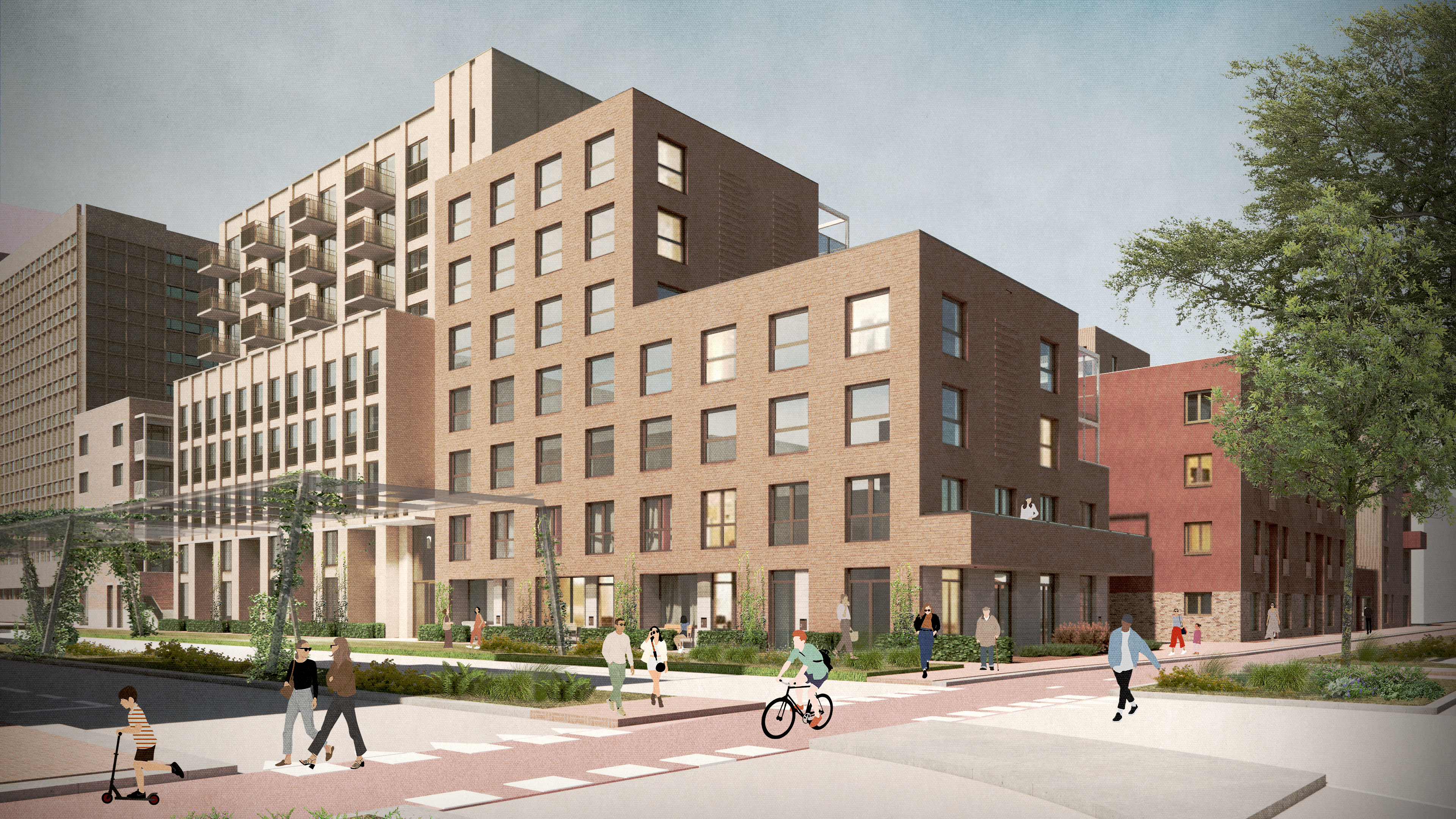 ANA Architecten, Landlab en Werkstatt krijgen bouwvergunning Strijp S