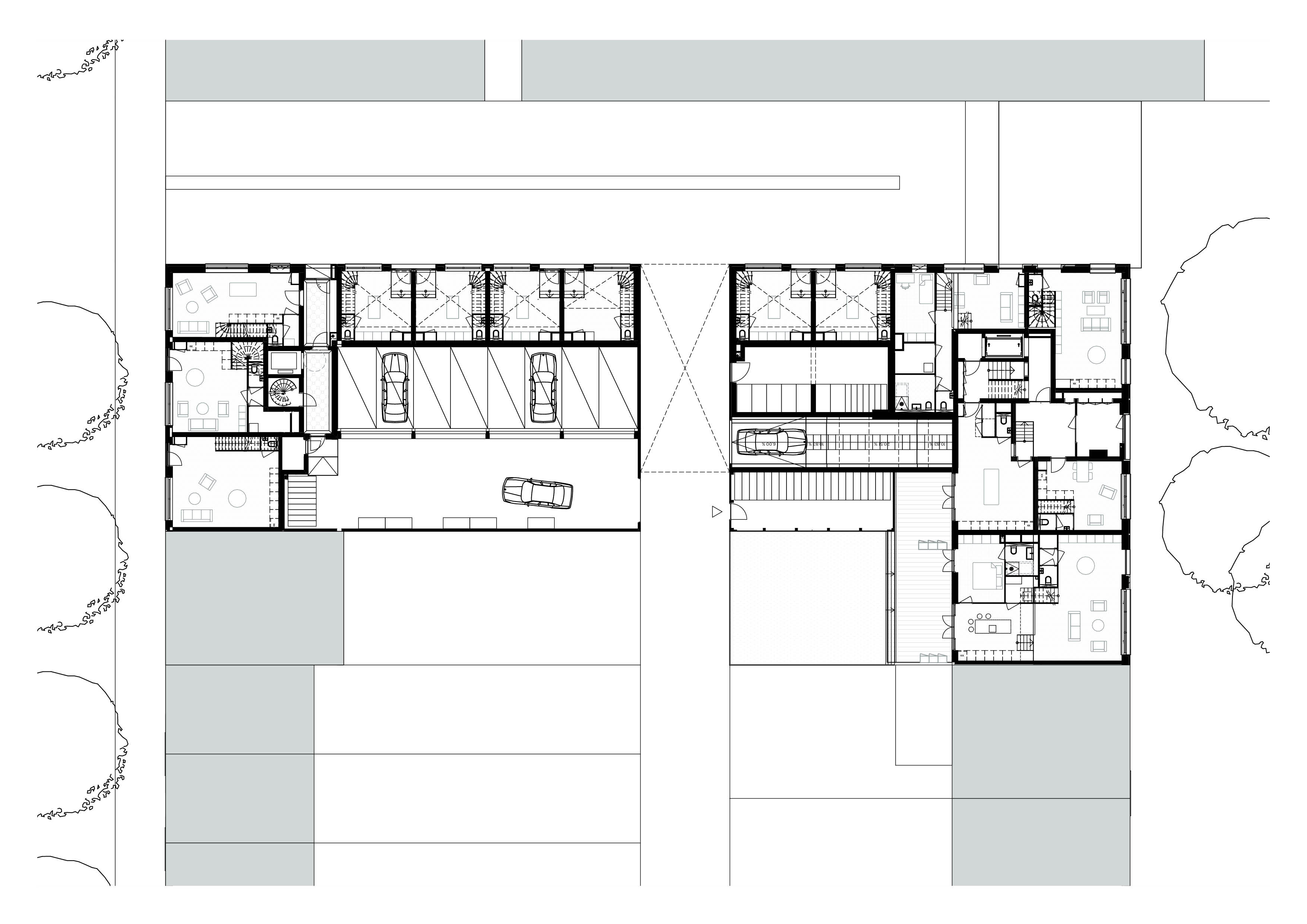 Plattegrond begane grond. Beeld Raumplan